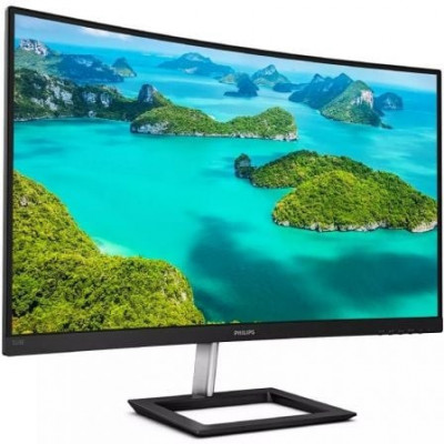 Monitor Profesional Curvo Philips E-Line 328E1CA 31.5"/ 4K/ Multimedia/ Negro