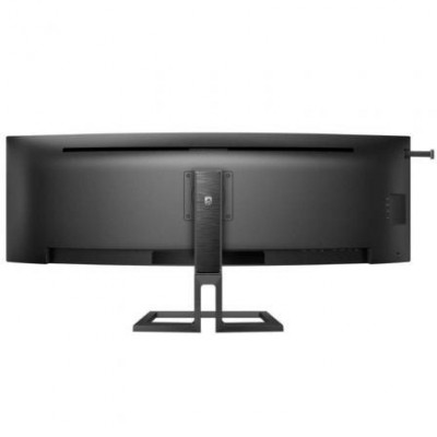 Monitor Profesional Curvo Philips 45B1U6900C 44.5"/ Dual QHD/ Multimedia/ Regulable en altura/ Negro