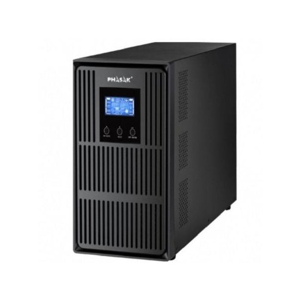 SAI Online Conqueror Pro 1000 VA Online LCD/ 1000VA-900W/ 3 Salidas/ Formato Torre