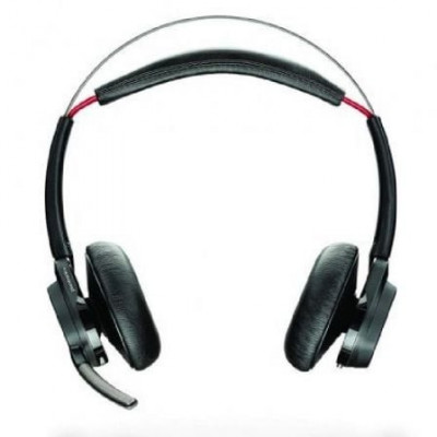 Auricular Inalámbrico Plantronics Voyager Focus UC Estándar B825/ con Micrófono/ Bluetooth/ USB/ Incluye Soporte/ Negro