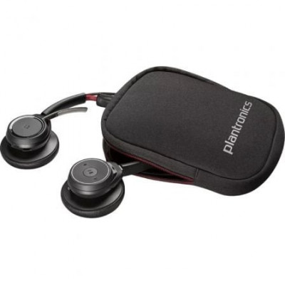 Auricular Inalámbrico Plantronics Voyager Focus UC Estándar B825/ con Micrófono/ Bluetooth/ USB/ Incluye Soporte/ Negro