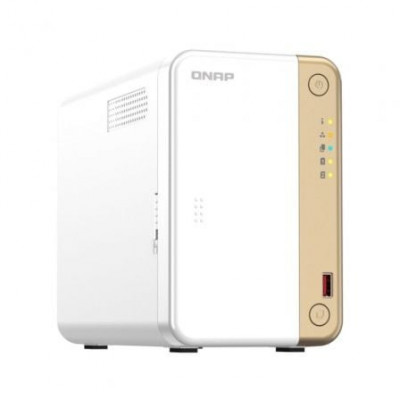 NAS QNAP TS-262-4G/ 2 Bahías 3.5"- 2.5"/ 4GB/ Formato Torre