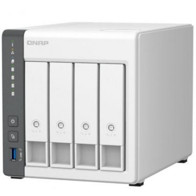 NAS QNAP TS-433-4G/ 4 Bahías 3.5"- 2.5"/ 4GB/ Formato Torre