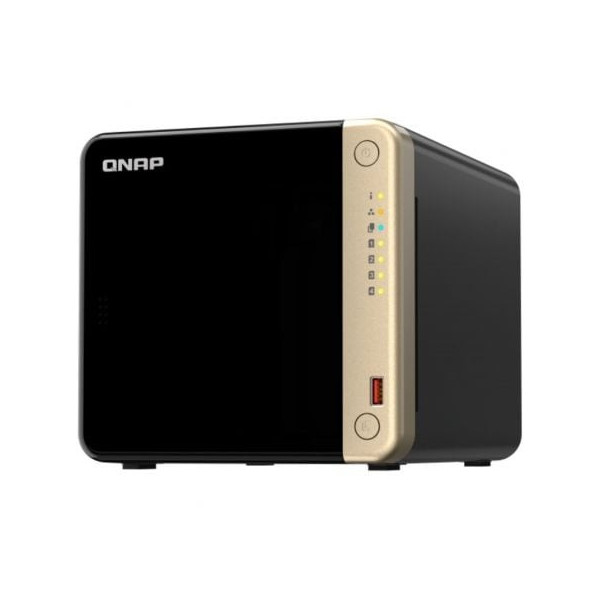 NAS QNAP TS-464-8G/ 4 Bahías 3.5"- 2.5"/ 8GB DDR4/ Formato Torre