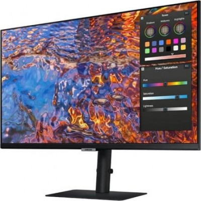 Monitor Profesional Samsung ViewFinity S8 S27B800PXU 27"/ 4K/ Regulable en altura/ Negro