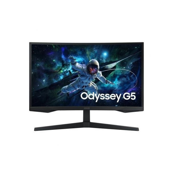 Monitor Gaming Curvo Samsung Odyssey G5 S27CG552EU 27"/ QHD/ 1ms/ 165Hz/ VA/ Negro