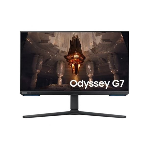 Smart Monitor Gaming Samsung Odyssey G7 S28BG700EP 28"/ 4K/ 1ms/ 144Hz/ IPS/ Regulable en altura/ Smart TV/ Multimedia/ Negro