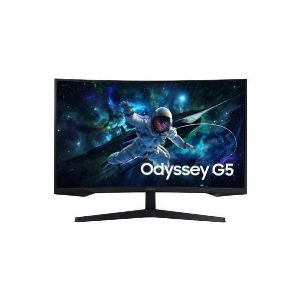 Monitor Gaming Curvo Samsung Odyssey G5 S32CG554EU 32"/ QHD/ 1ms/ 165Hz/ VA/ Negro