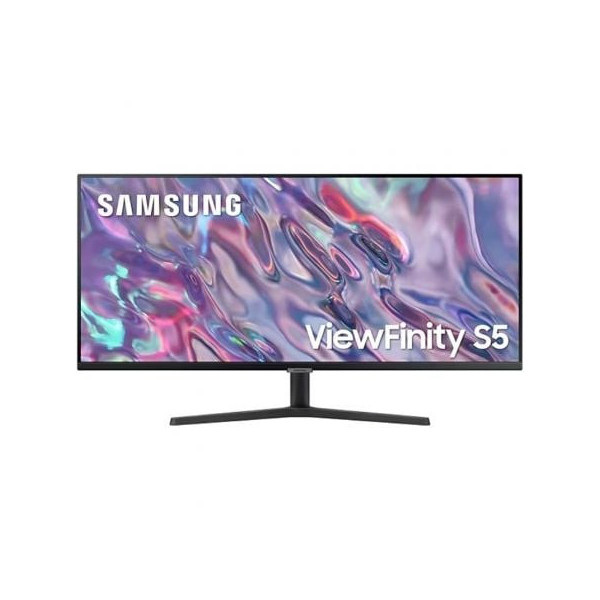 Monitor Profesional Ultraparonámico Samsung ViewFinity S5 S34C500GAU 34"/ UWQHD/ Multimedia/ Negro