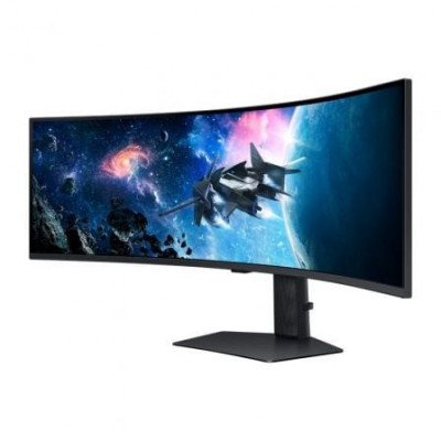 Monitor Gaming Ultrapanorámico Curvo Samsung Odyssey G9 S49CG954EU 49"/ Dual QHD/ 1ms/ 240Hz/ VA/ Regulable en altura/ Negro