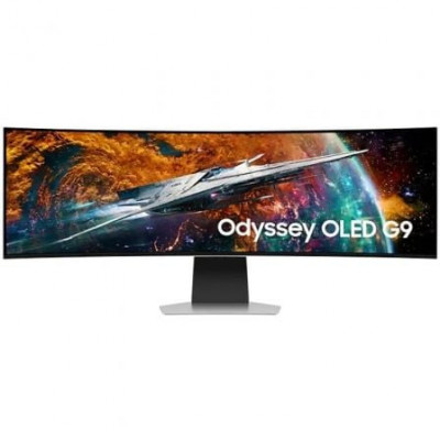 Smart Monitor Gaming Ultrapanorámico Curvo Samsung Odyssey OLEDG9 S49CG954SU 49"/ Dual QHD/ 0.03ms/ 240Hz/ OLED/ Regulable en al