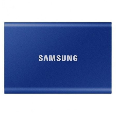 Disco Externo SSD Samsung Portable T7 2TB/ USB 3.2/ Azul