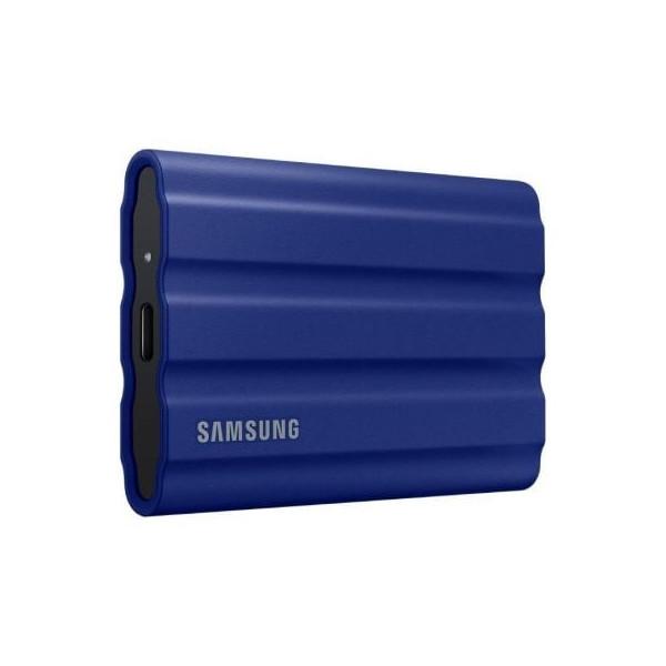 Disco Externo SSD Samsung Portable T7 Shield 1TB/ USB 3.2/ Azul