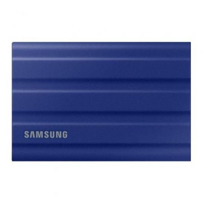 Disco Externo SSD Samsung Portable T7 Shield 2TB/ USB 3.2/ Azul