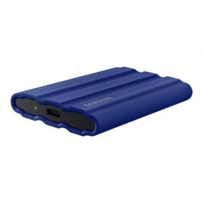 Disco Externo SSD Samsung Portable T7 Shield 2TB/ USB 3.2/ Azul