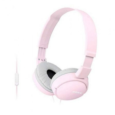 Auriculares Sony MDR-ZX110AP/ con Micrófono/ Jack 3.5/ Rosas