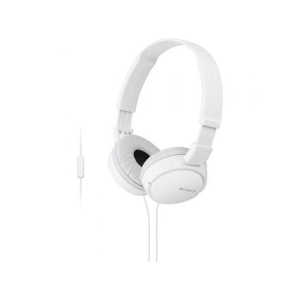 Auriculares Sony MDRZX110APW/ con Micrófono/ Jack 3.5/ Blancos