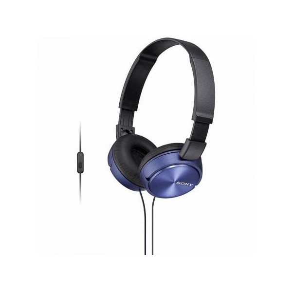 Auriculares Sony MDRZX310APL/ con Micrófono/ Jack 3.5/ Azules