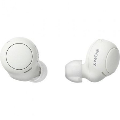 Auriculares Bluetooth Sony WF-C500 con estuche de carga/ Autonomía 5h/ Blancos