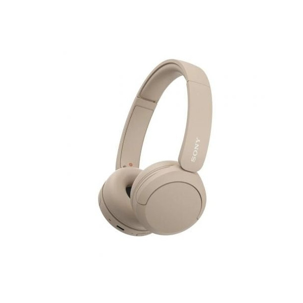 Auriculares inalámbricos Sony WH-CH520/ con Micrófono/ Bluetooth/ Beige