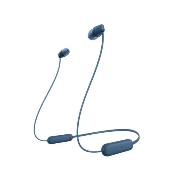 Auriculares Inalámbrico Intrauditivos Sony WI-C100/ con Micrófono/ Bluetooth/ Azules