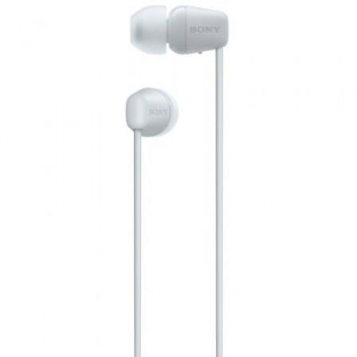 Auriculares Inalámbrico Intrauditivos Sony WI-C100/ con Micrófono/ Bluetooth/ Blancos