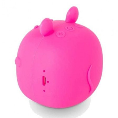 Altavoz con Bluetooth SPC Sounds Pups Mouse/ 3W/ 1.0/ Rosa