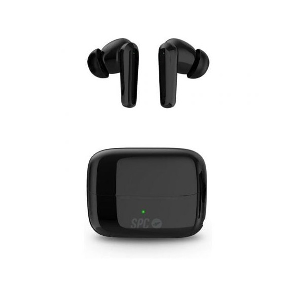 Auriculares Bluetooth SPC Ether 2 Pro con estuche de carga/ Autonomía 6.5h/ Negros