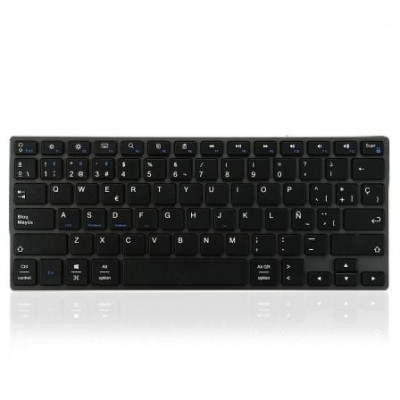 Teclado Compacto Inalámbrico por Bluetooth Subblim Advance Compact/ Gris