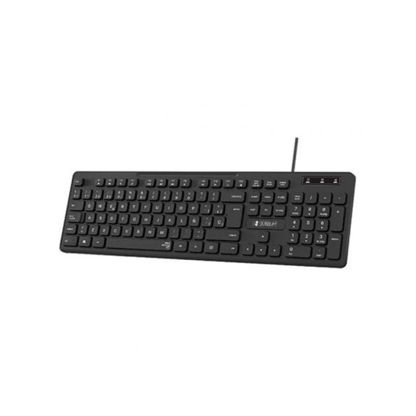 Teclado Subblim Business Slim Silencioso/ Negro