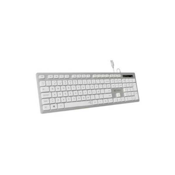 Teclado Subblim Wired Ergo Keys Silent Flat HQ/ Plata