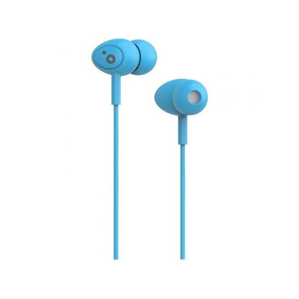 Auriculares Intrauditivos Sunstech Pops/ con Micrófono/ Jack 3.5/ Azules