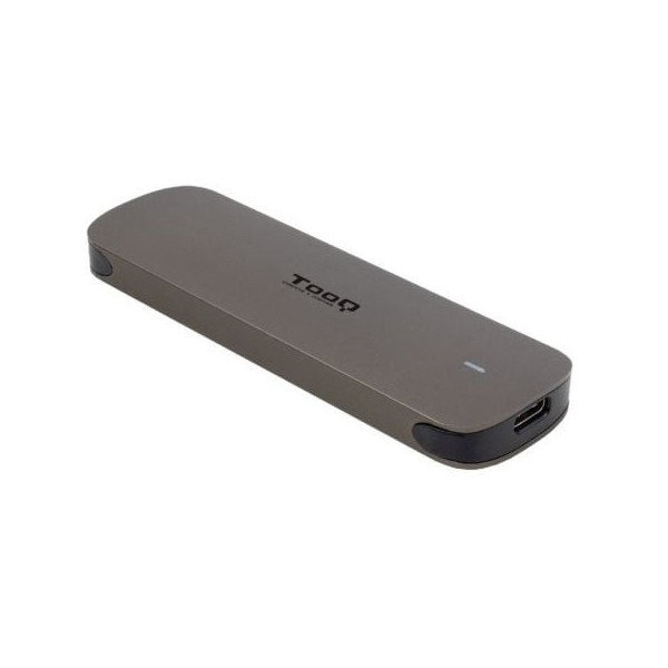 Caja Externa para Disco SSD M.2 NGFF TooQ TQE-2202BR/ USB 3.1 Gen2/ Sin tornillos