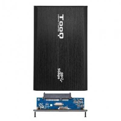 Caja Externa para Disco Duro de 2.5" TooQ TQE-2529B/ USB 3.1