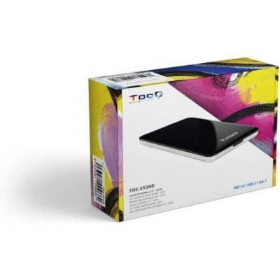 Caja Externa para Disco Duro de 2.5" TooQ TQE-2538B/ USB 3.1