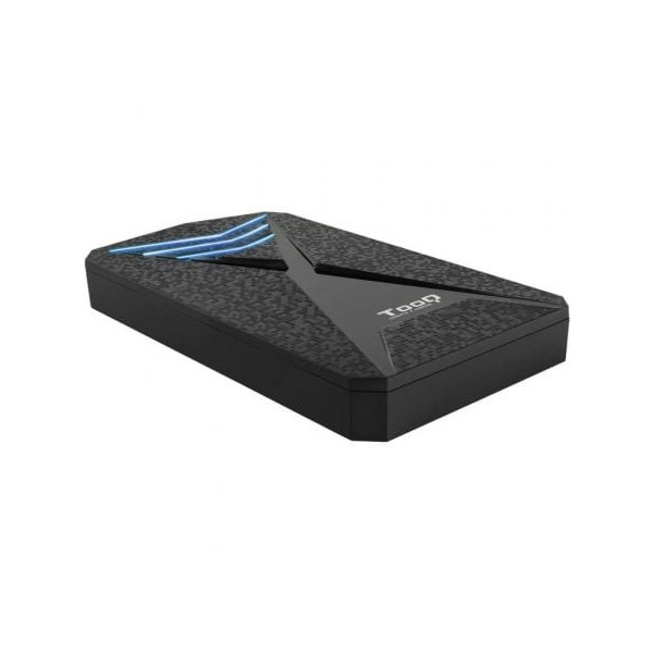 Caja Externa Gaming para Disco Duro de 2.5" TooQ TQE-2550BL/ USB 3.1/ Sin tornillos