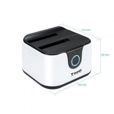 Docking Station para Discos Duros TooQ TQDS-802BW