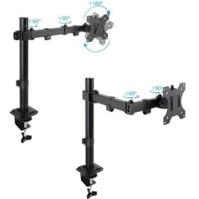 Soporte para Monitor TooQ DB1801TN-B/ hasta 8kg