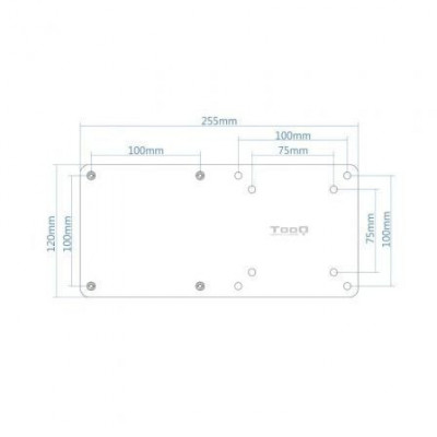 Soporte para miniPC TooQ TCCH0007-B/ hasta 3kg