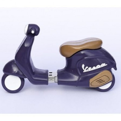 Pendrive 32GB Tech One Tech Moto Vespa Purpura USB 2.0