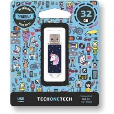 Pendrive 32GB Tech One Tech Unicornio Dream USB 2.0