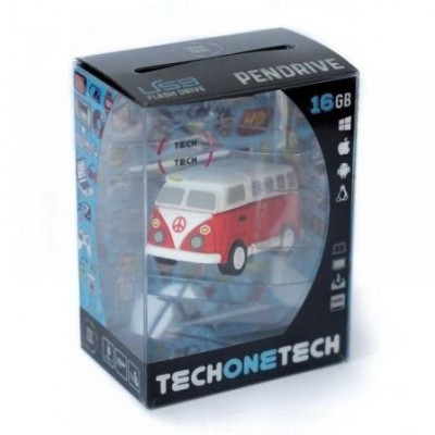 Pendrive 32GB Tech One Tech Hippy Van Bang Camper USB 2.0