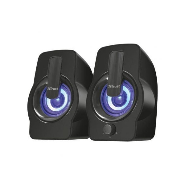 Altavoces Trust Gemi RGB/ 12W/ 2.0