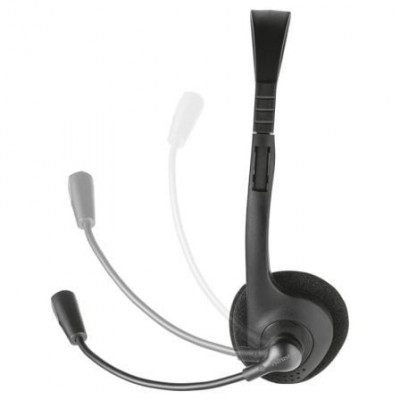 Auriculares Trust Primo Chat/ con Micrófono/ Jack 3.5/ Negros