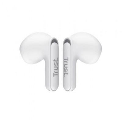 Auriculares Bluetooth Trust Yavi ENC con estuche de carga/ Blancos