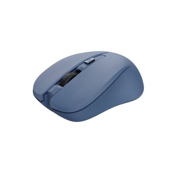 Ratón Inalámbrico Trust Mydo Silent Wireless/ Hasta 1800 DPI/ Azul