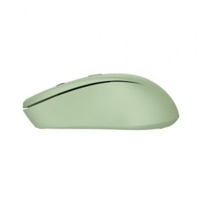 Ratón Inalámbrico Trust Mydo Silent Wireless/ Hasta 1800 DPI/ Verde