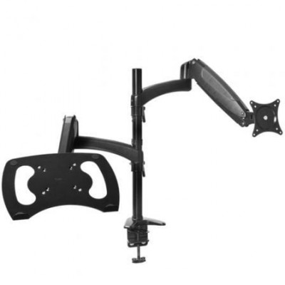 Soporte de Mesa Orientable/ Inclinable Trust Mara para Monitor y Portátil hasta 32"