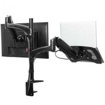 Soporte de Mesa Orientable/ Inclinable Trust Mara para Monitor y Portátil hasta 32"