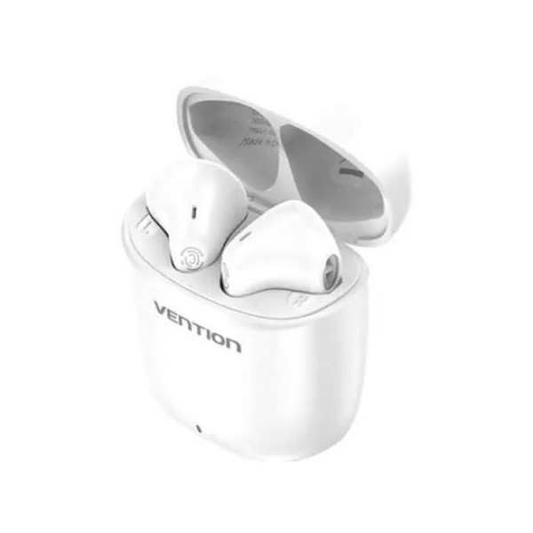 Auriculares Bluetooth Vention NBGW0 con estuche de carga/ Autonomía 7h/ Blancos